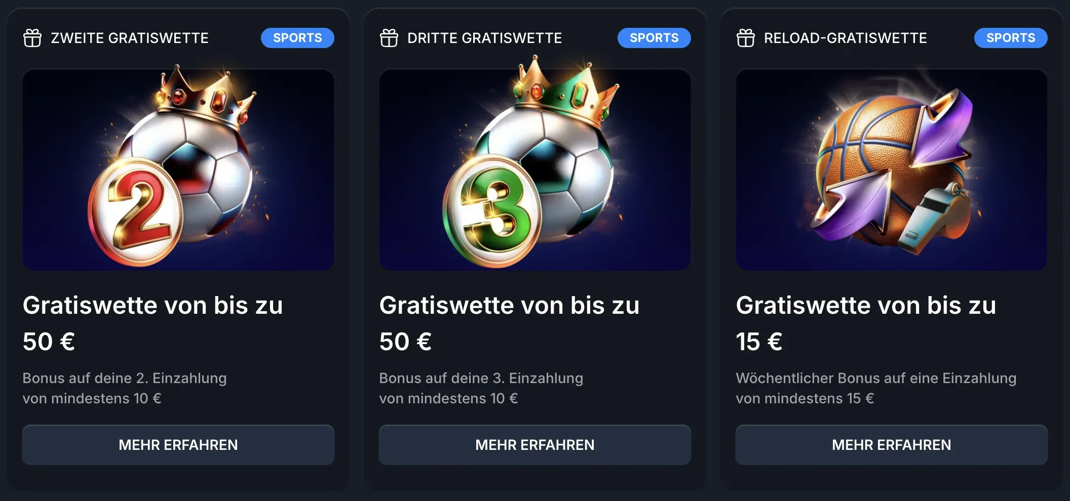 Sportwetten-Willkommensbonus