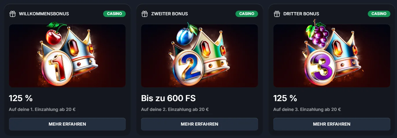 Beef Casino Startpaket